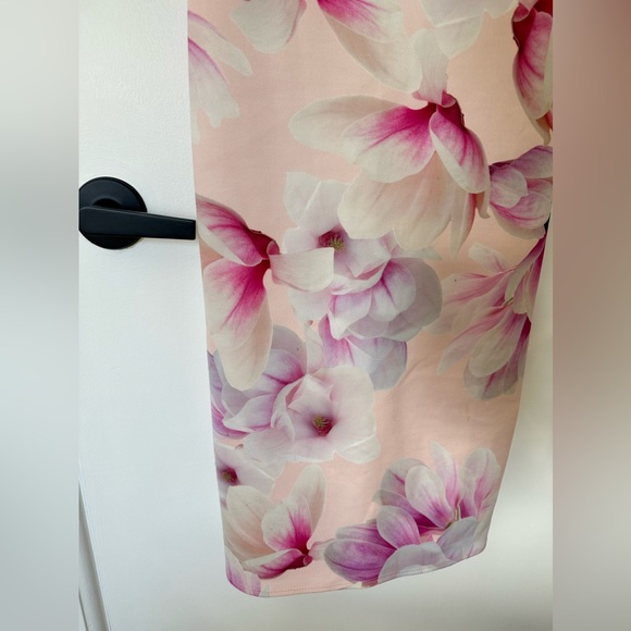 Henry Hunt Off Shoulder Roxanne Bardot Midi Dress (size 8) - Picture 7 of 10